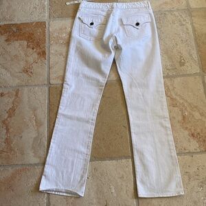 GAP Curvey jeans Women’s 10L straight Cream classic Denim Western Tall girl